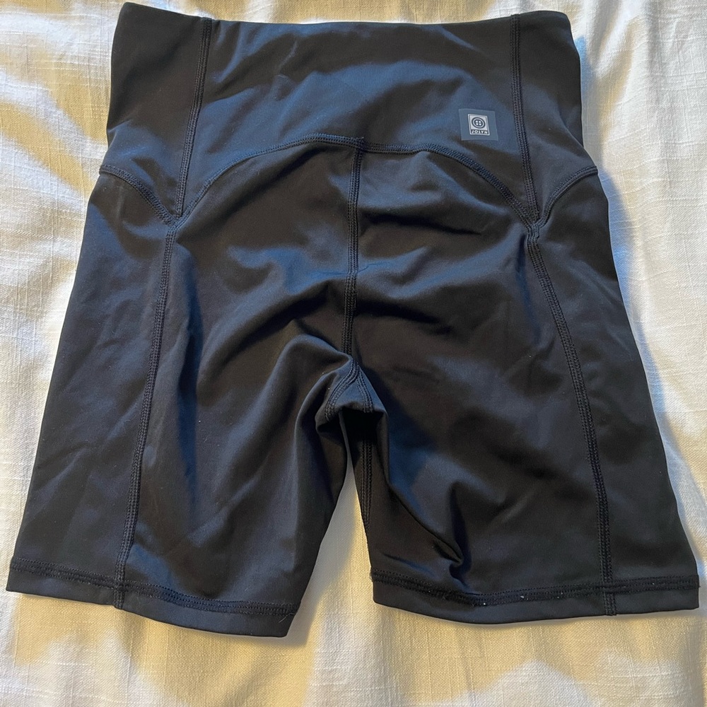 Jolyn Clothing Black Bike Shorts